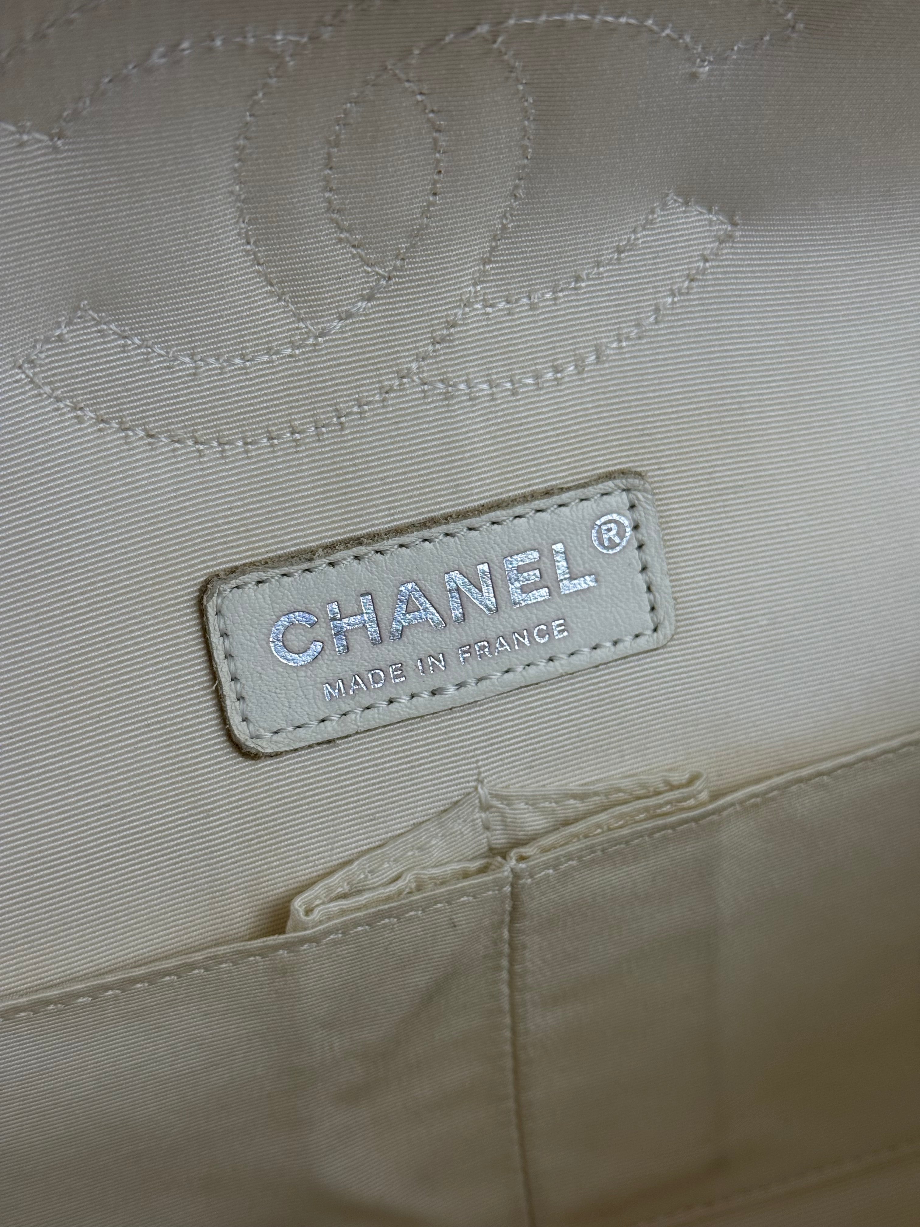 Chanel Tweed Woven Medium Classic Double Flap Bag 2014