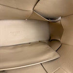 Bottega Veneta Muted Olive Intreccio Arco Woven Leather Tote