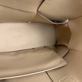 Bottega Veneta Muted Olive Intreccio Arco Woven Leather Tote