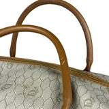 Christian Dior Vintage Honeycomb Zip Tote