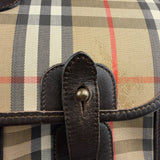 Burberry Vintage Beige/Dark Brown House Shoulder Bag