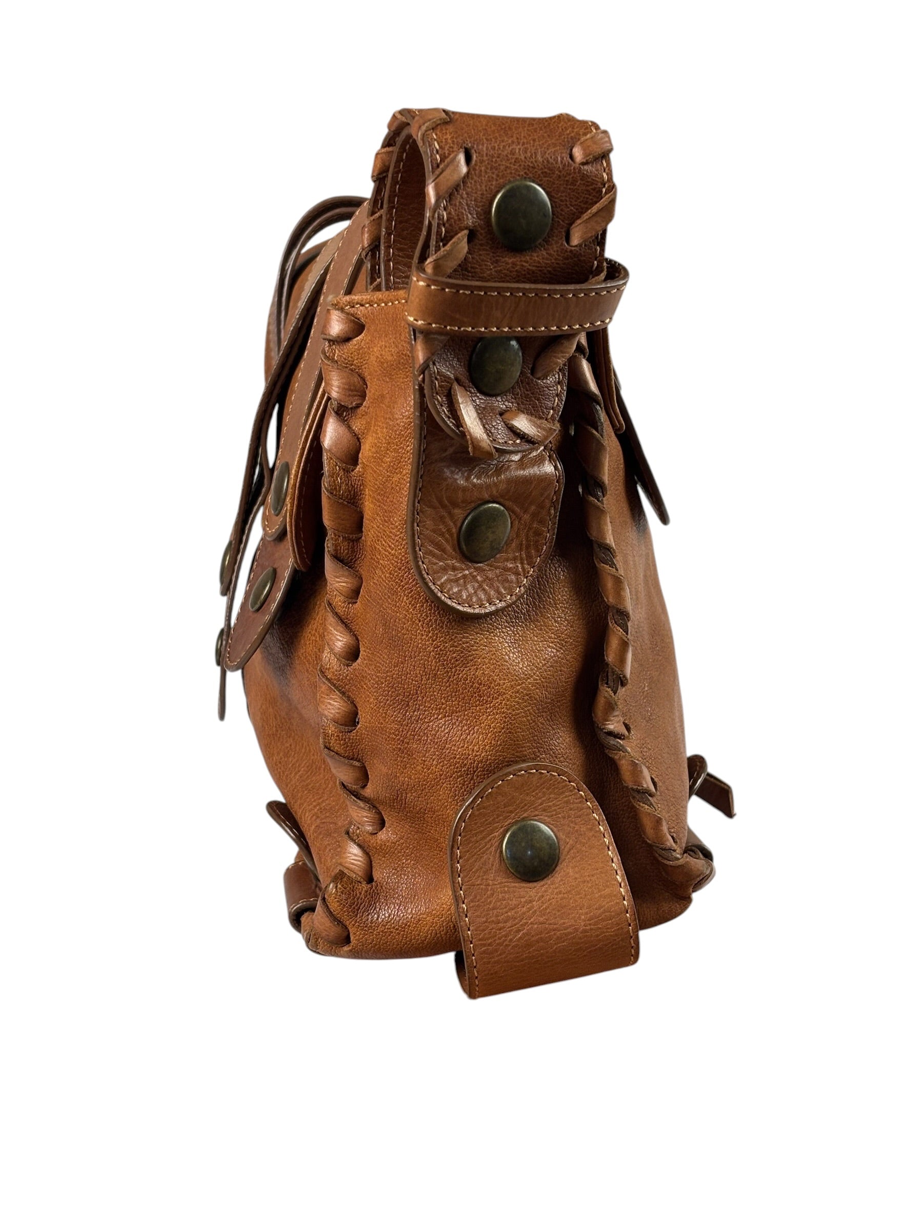 Chloe Brown Silverado Messenger Bag
