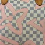 Louis Vuitton Limited Edition Pink Damier Azur Tahitienne Neverfull GM