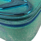 Diesel Blue Iridescent 1DR Shoulder Bag