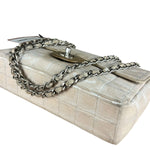 Chanel Vintage Beige Travel Line Classic Flap 2001