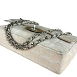 Chanel Vintage Beige Travel Line Classic Flap 2001