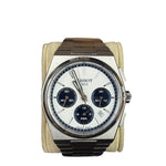Tissot PRX Chronograph 42mm White & Navy Dial