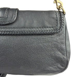 Gucci Black Leather Marrakech Evening Shoulder Bag