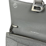 Balenciaga Hourglass Wallet On Chain XS