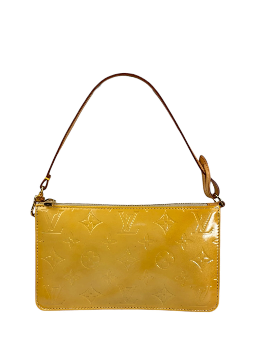 Louis Vuitton Yellow Vernis Lexington Pochette
