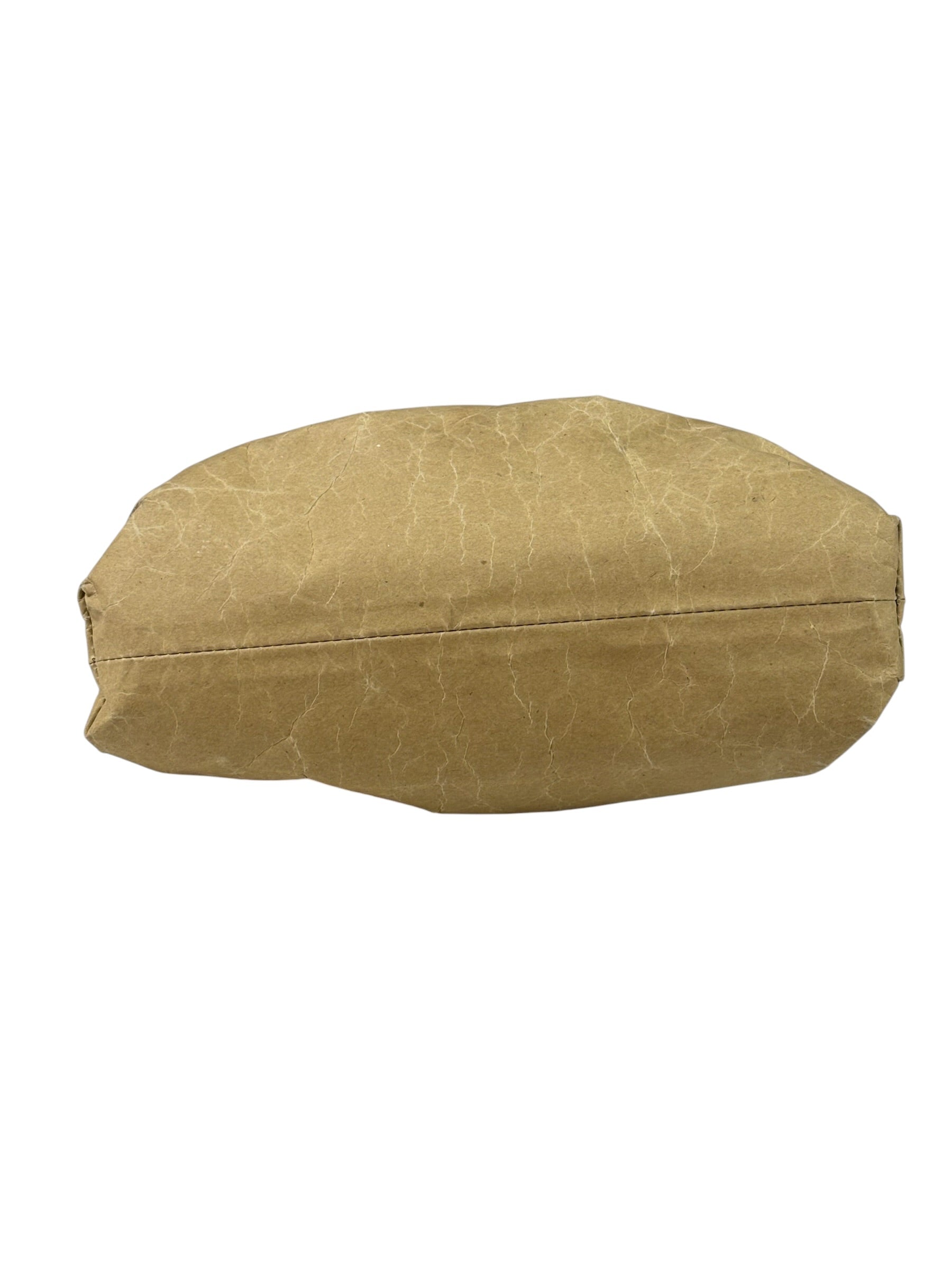 Bottega Veneta Beige Leather Kraft Paper Mini Pouch