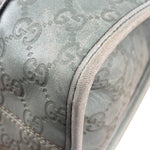 Gucci Green GG Monogram Guccissima Jackie Hobo Bag