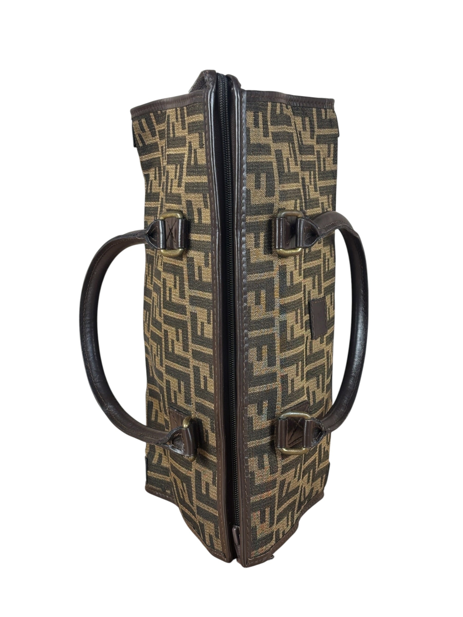 Fendi Vintage Zucca Coated FF Monogram Handbag