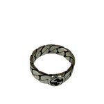 Gucci Silver Sterling Chain-Link Ring