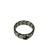 Gucci Silver Sterling Chain-Link Ring