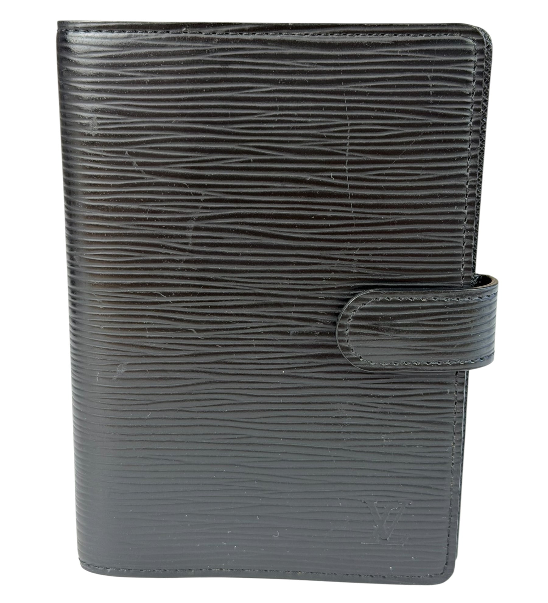Louis Vuitton Black Epi Leather Agenda
