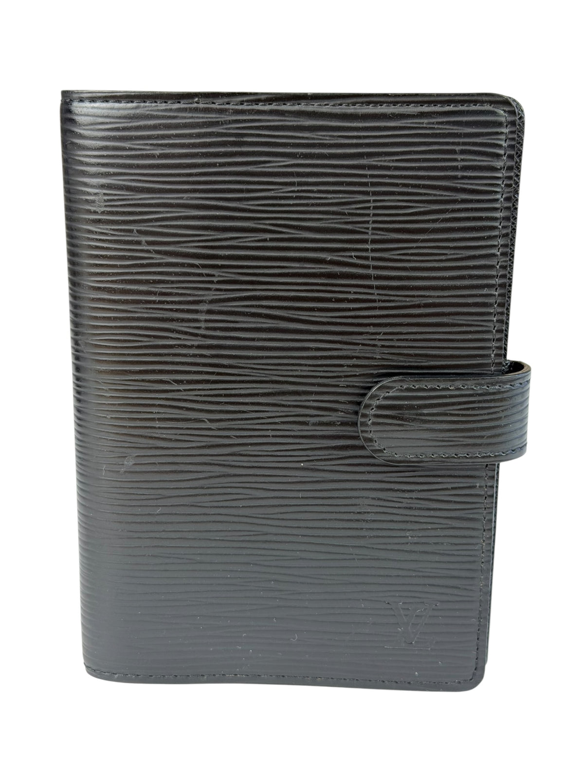 Louis Vuitton Black Epi Leather Agenda