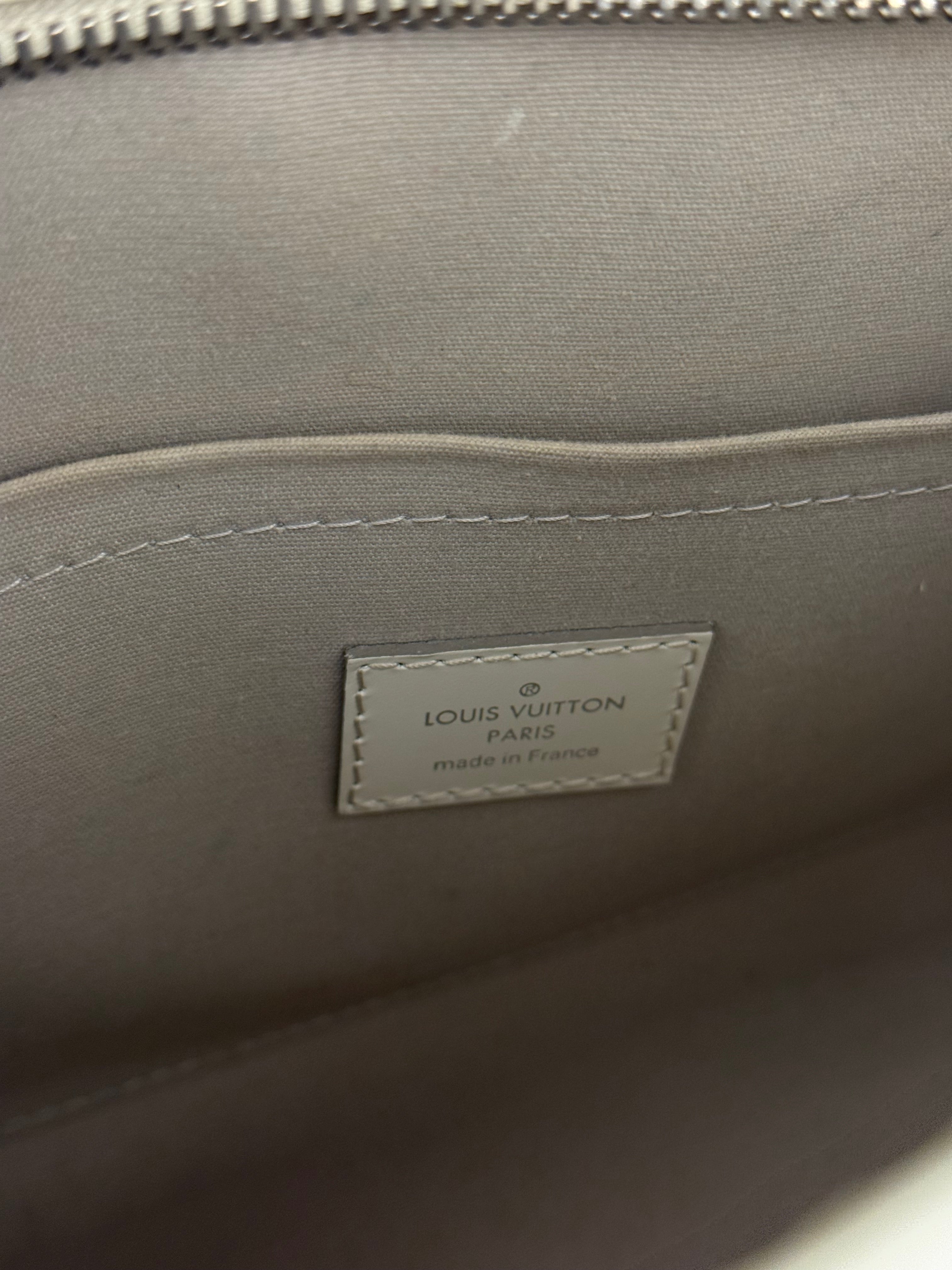 Louis Vuitton White Epi Madeleine PM Handbag