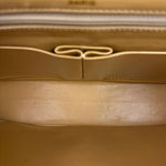 Chanel Beige Quilted Leather Two-Toned Double Flap Bag '94-'96