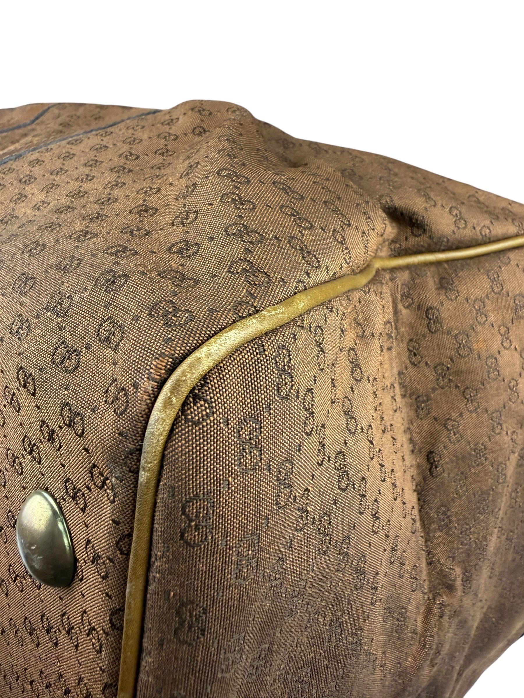 Gucci Vintage Micro GG Travel Bag