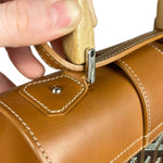 Goyard Mini Goyardine Saigon Top Handle Bag