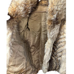 Vintage Brown Fox Fux Coat