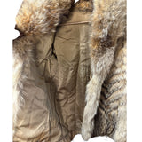 Vintage Brown Fox Fux Coat