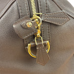 Louis Vuitton Chocolate Calfskin Sofia Coppola Duffel Bag