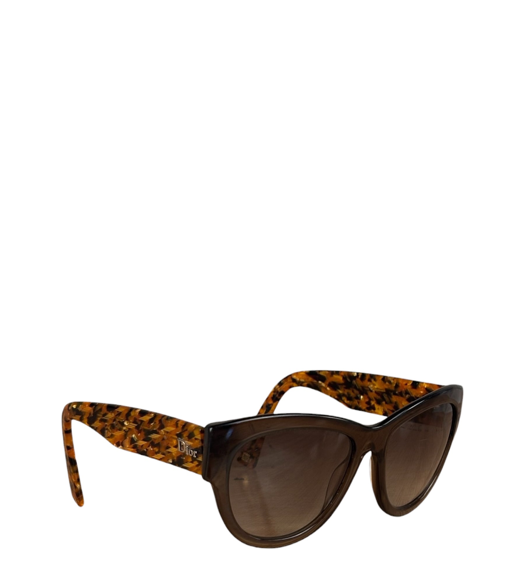 Christian Dior Vintage Flanelle Cat-Eye Sunglasses