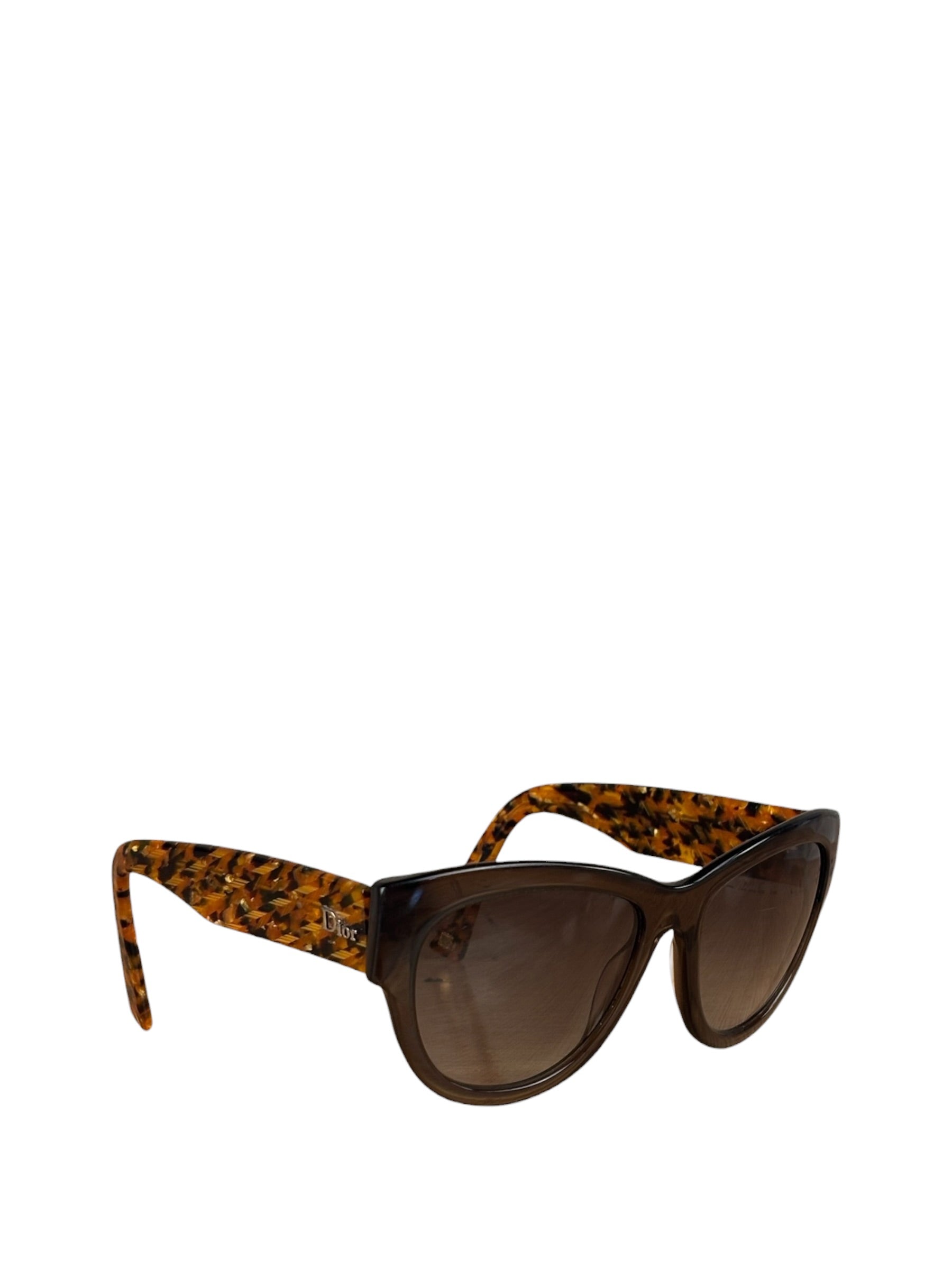 Christian Dior Vintage Flanelle Cat-Eye Sunglasses