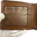 Bottega Veneta Brown Intercciato Bifold Wallet