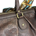 Gucci Brown GG Supreme Shoulder Bag