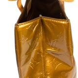 Louis Vuitton Metallic Bronze Vernis Reade MM