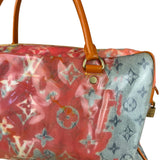 Louis Vuitton Richard Prince Orange Vinyl Canvas Monogram Hand Bag PM