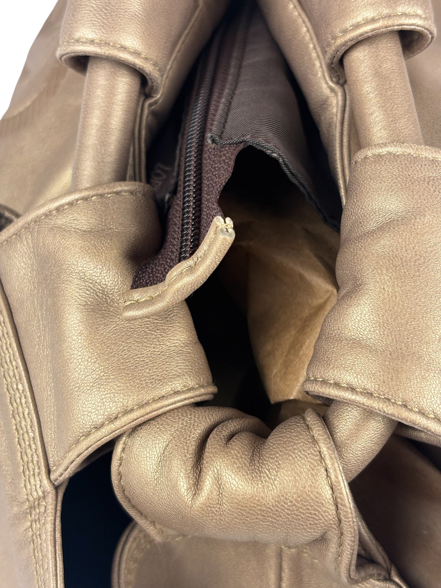 Loewe Beige Nappa Aire Anagram Hand Bag
