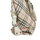Burberry Nova Check Buckle Tote Bag