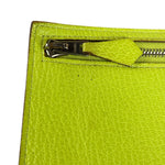 Hermes Lime Zippy Pouch