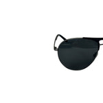 Versace Pilot 2164 Black-Silver Tone Sunglasses