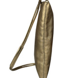 Salvatore Ferragamo Metallic Gold Gancini Shoulder Bag