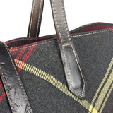 Vivienne Westwood Plaid Orb Tote Bag