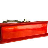 Chanel Red Metallic Evening Star Flap Bag 2008