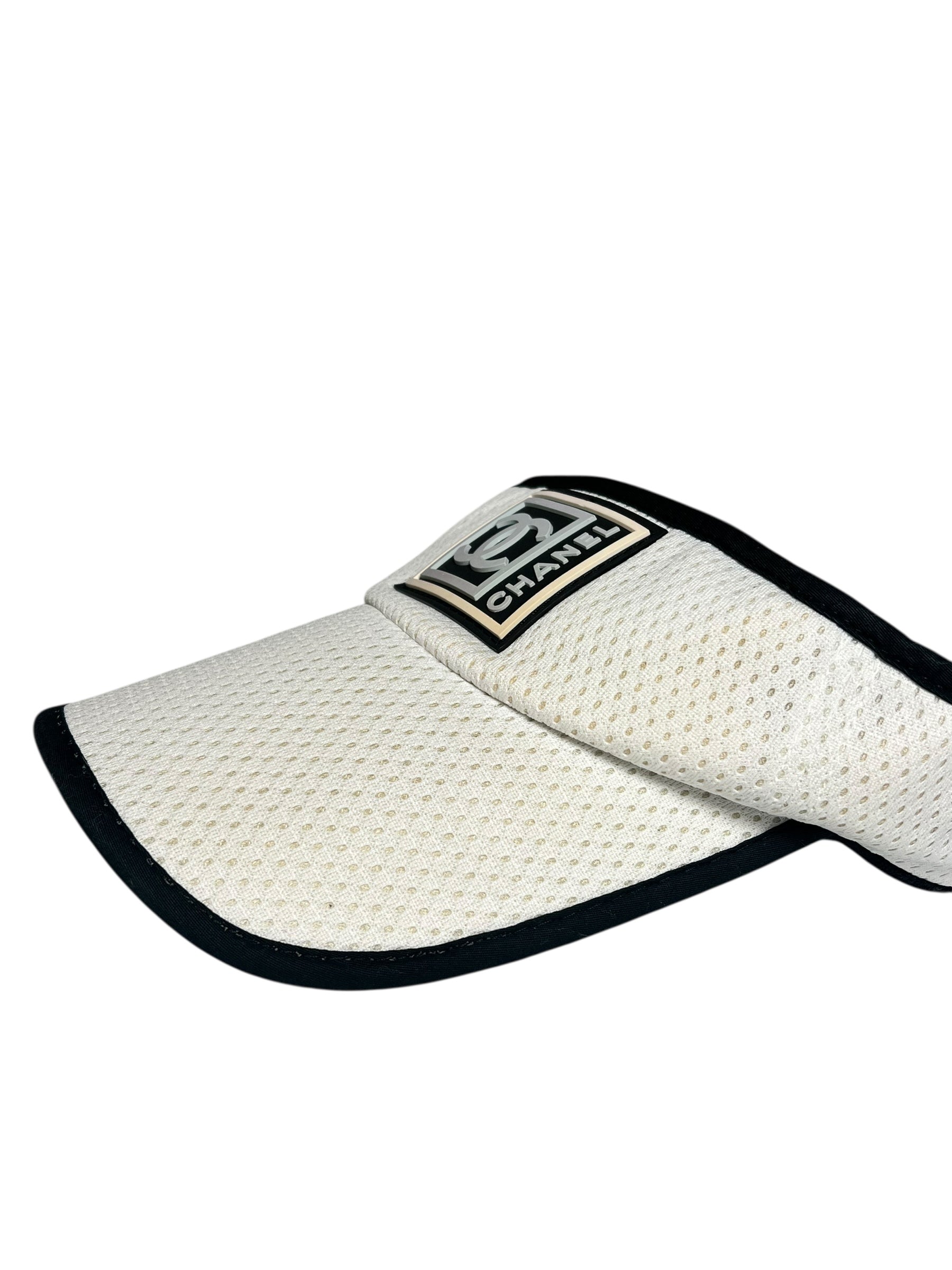 Chanel Vintage CC Mesh Visor