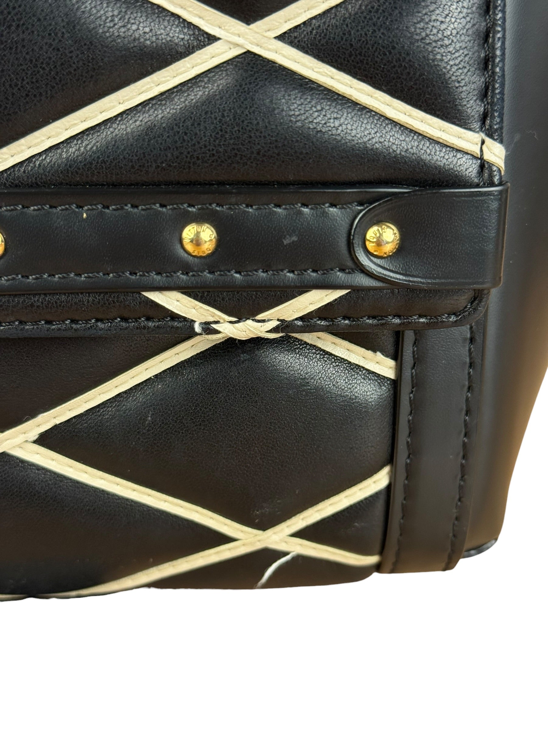 Louis Vuitton Black Malletage Quilted Shoulder Bag