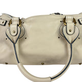 Chloe Beige Leather Paddington Shoulder Bag