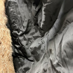 Vintage Accency Neutral-Toned Fox Fur Coat
