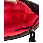 Chanel Black Quilted Leather Ligne Cambon Tote Mid 2000's