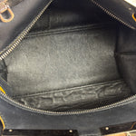Fendi Black Leather 3 Jours Two-Way Bag