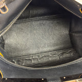 Fendi Black Leather 3 Jours Two-Way Bag