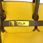 Hermes Birkin 35 Cushvel Havana x Jaune