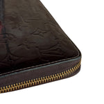 Louis Vuitton Monogram Vernis Amarante Long Zippy Wallet